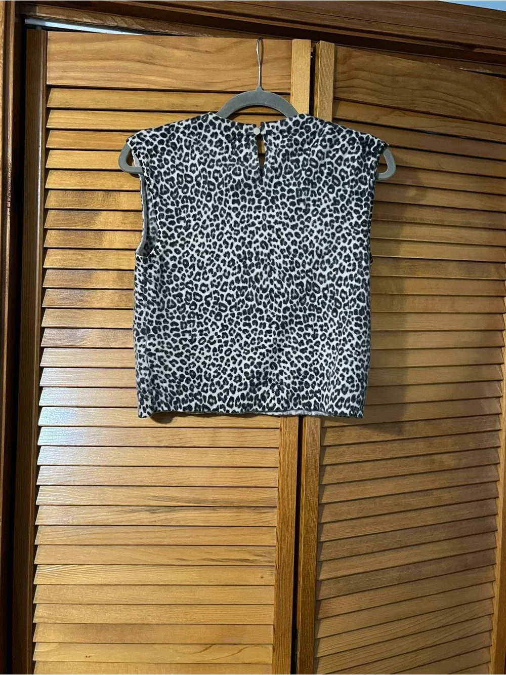 J. Crew Cashmere Lightweight Leopard Print Sweater